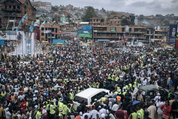 DR Congo's presidential candidates crisscross conflict-torn east