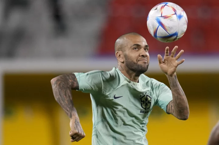 Dani Alves indicted in sexual assault case in Spain