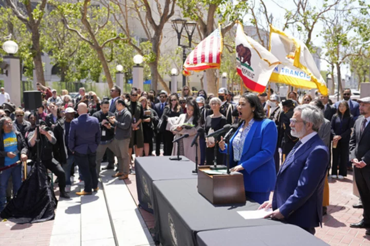 Protesters cut short questioning of San Francisco mayor over drug crisis