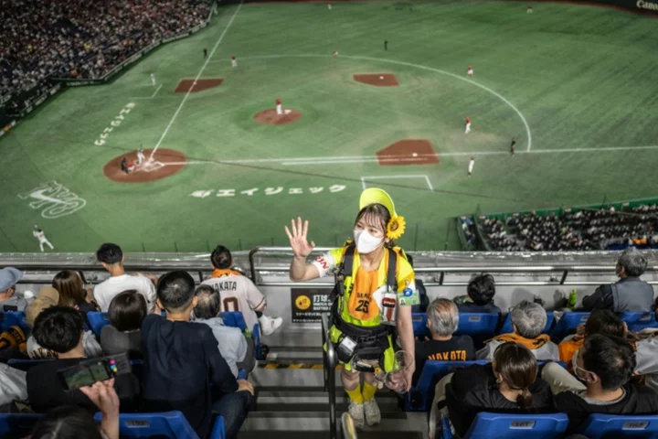 Speed demons: the 'uriko' beer vendors of Japanese baseball