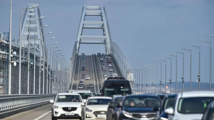 Crimea bridge closed following 'emergency'