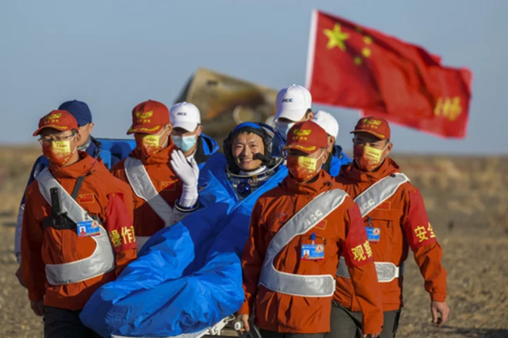 3 astronauts return to Earth after 6-month stay on China's space station