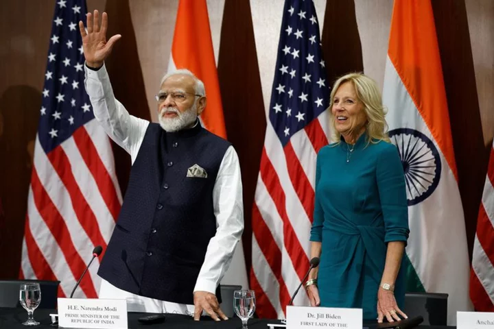 India's Modi starts Washington visit to build Biden, US ties