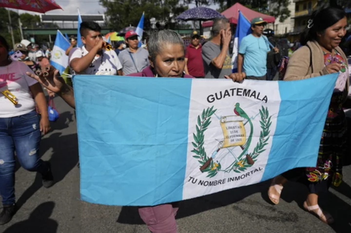 Guatemala's attorney general asks authorities to act against pro-democracy protests