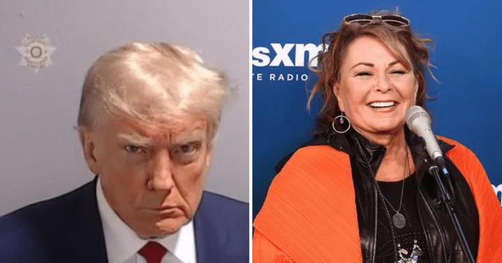 Donald Trump mugshot goes viral as supporters drool over former POTUS and Roseanne Barr swoons