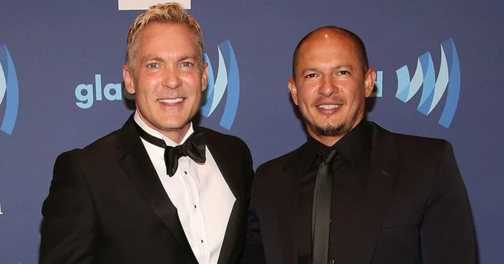 GMA's Sam Champion reveals reason for social media hiatus as he shares photos of beach vacay with husband Rubem Robierb