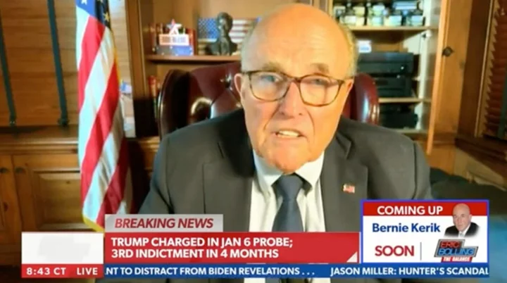 ‘Co-conspirator 1’ Rudy Giuliani flips out saying Jack Smith should be indicted for indicting Trump