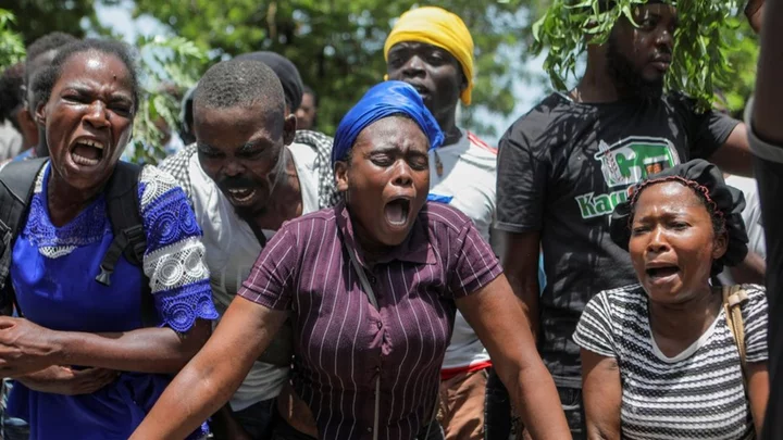 Haitians flee homes in Port-au-Prince as gang violence surges