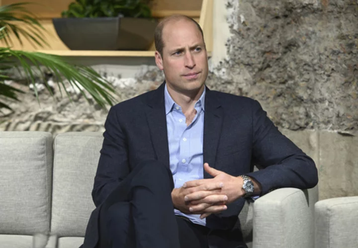 Prince William to travel to Singapore for Earthshot Prize announcement on climate projects