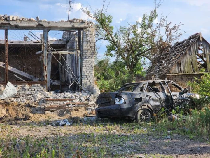 These villages were liberated in Ukraine's grinding counteroffensive. They're little more than ruins.