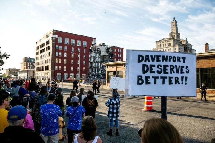 Body of man missing in Iowa building collapse found