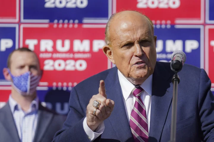 Rudy Giuliani should be disbarred for pursuing Trump's false election claims, a review panel says