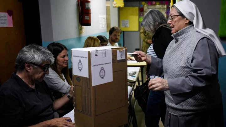 Argentina presidential election: Javier Milei and Sergio Massa head for run-off vote