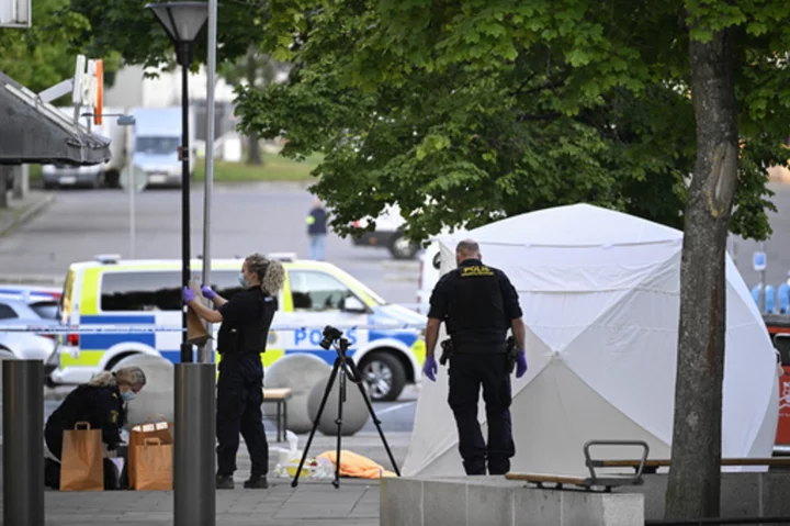 2 killed, 2 wounded in Sweden shooting believed to be gang-related