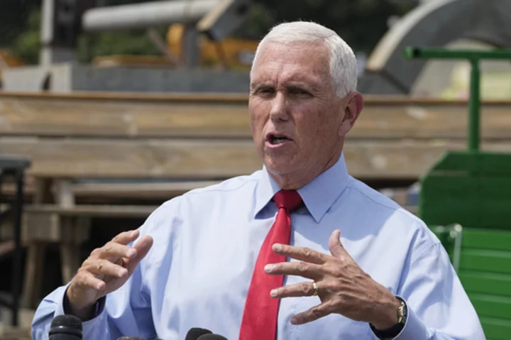 Pence says he's now met polling, donor qualifications for first Republican debate