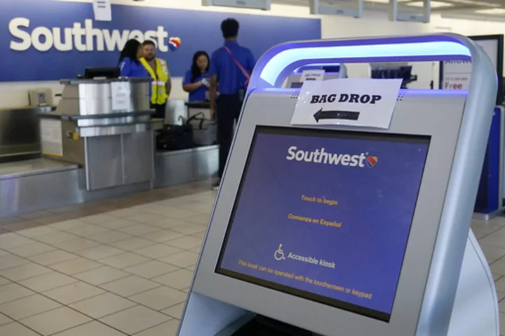 Southwest Airlines quarterly profit slides 30% and says growth will slow next year