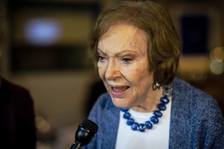 Rosalynn Carter, 96-year-old former first lady, is in hospice care at home, Carter Center says