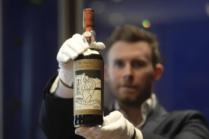 Bottle of 'most-sought after Scotch whisky' to come under hammer at Sotheby's in London next month