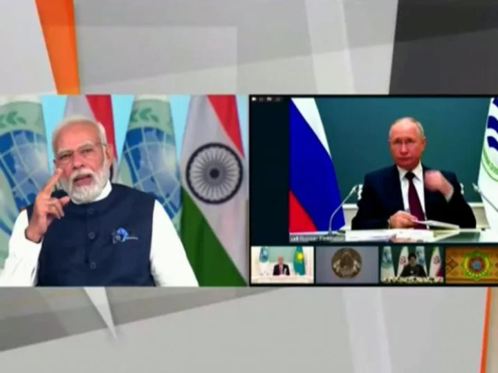 India's Modi welcomes Putin, Xi and other leaders to virtual security summit