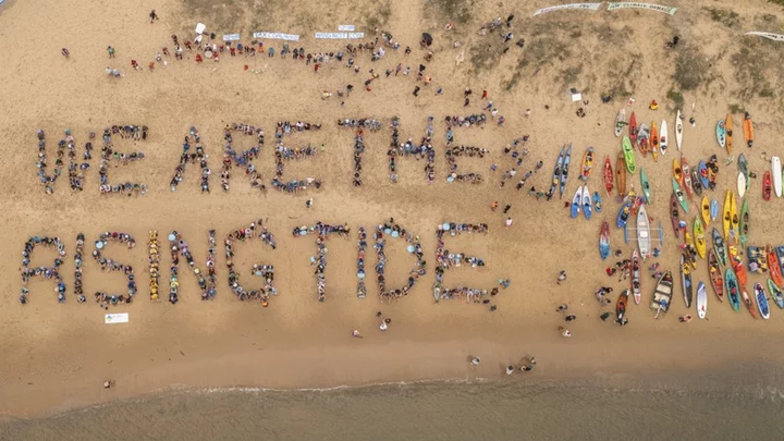 Climate protest: More than 100 arrested at world's largest coal port