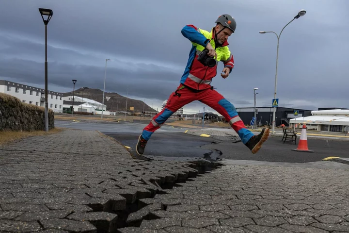 Iceland volcano - live: Met Office warns magma ‘very close’ to surface as people ‘wait in suspense’