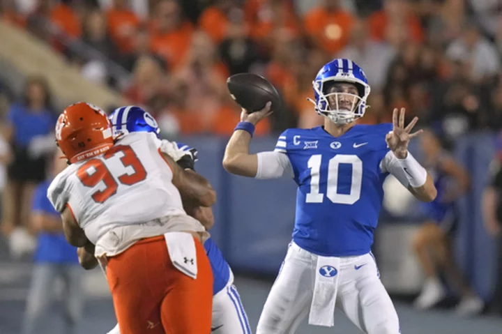 BYU's defense blanks Sam Houston