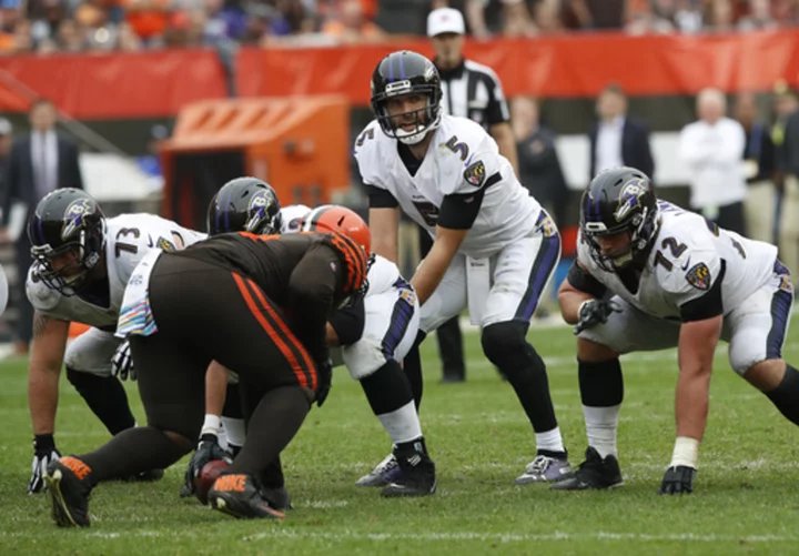 Browns QB Joe Flacco takes starter's snaps for second day in practice, likely to play against Rams