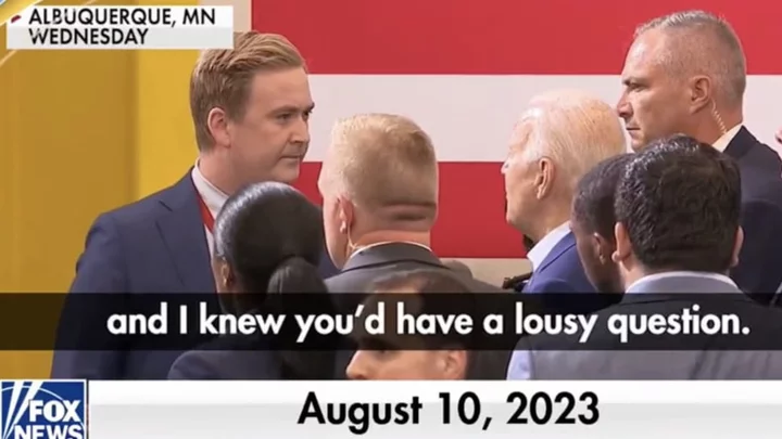 Joe Biden Tells Peter Doocy He Asked a Lousy Question