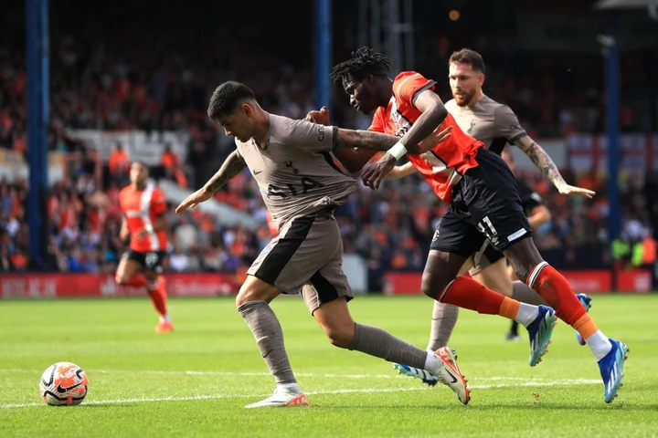 Spurs pay tribute to ‘amazing, outstanding’ Cristian Romero after Luton win