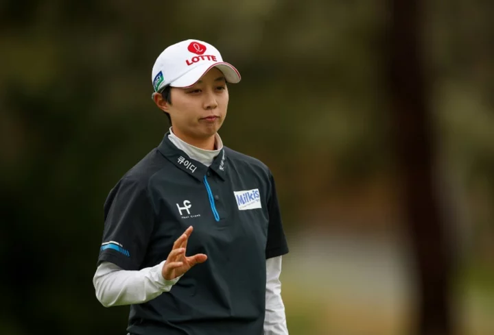 Kim and Lin share lead at US Womens Open