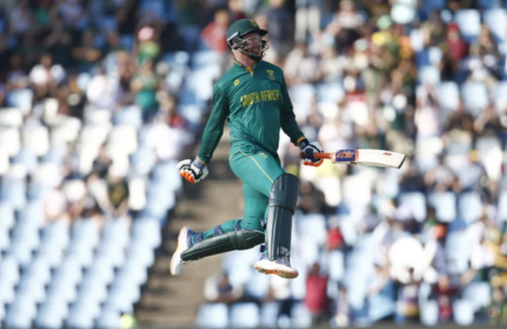 Klaasen's 83-ball 174 propels South Africa to huge 416-5 in 4th ODI against Australia