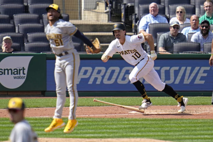 Pirates' 7th-inning rally lifts Pittsburgh over Brewers 5-4