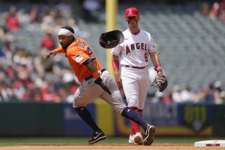 Astros hang on after Ohtani's 2-run homer in 9th inning, beat Angels 5-4