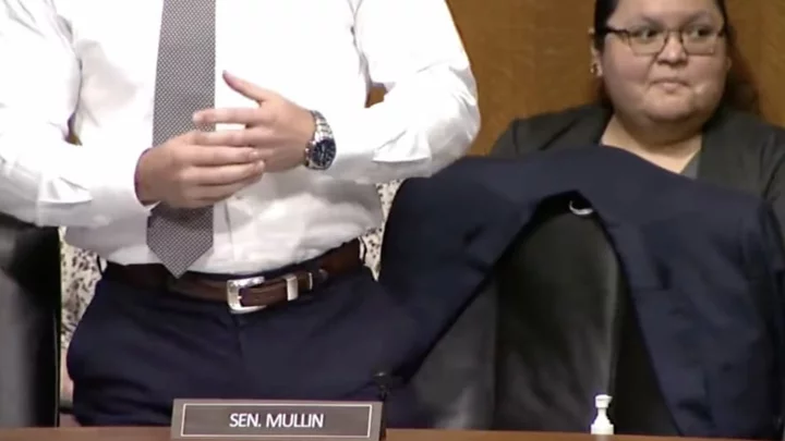 Senator Markwayne Mullin Tried to Fight Teamsters Boss Sean O'Brien During Congressional Hearing