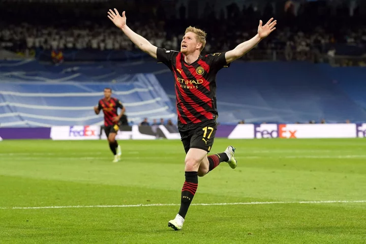 Kevin De Bruyne rocket earns Manchester City first-leg draw with Real Madrid