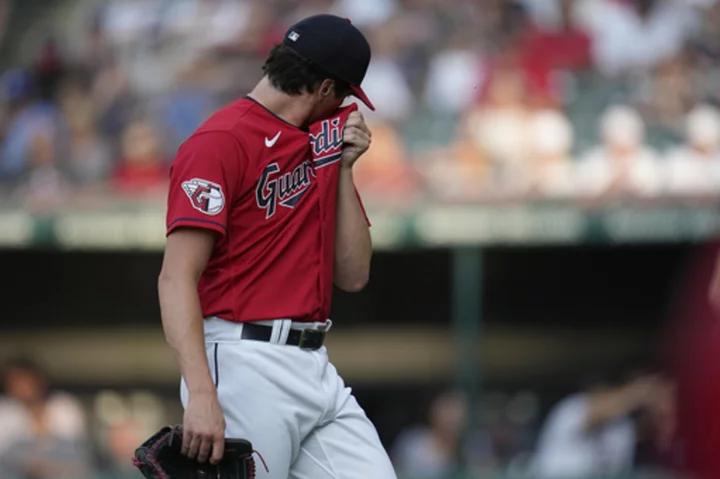 Guardians RHP Quantrill on injured list with shoulder inflammation following outing against Braves