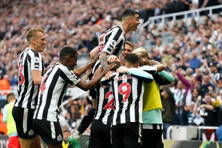 Newcastle close in on Champions League spot with resounding win over Brighton