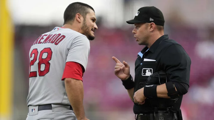 Umpire Will Little Tossed Nolan Arenado When He Wasn't Even Looking