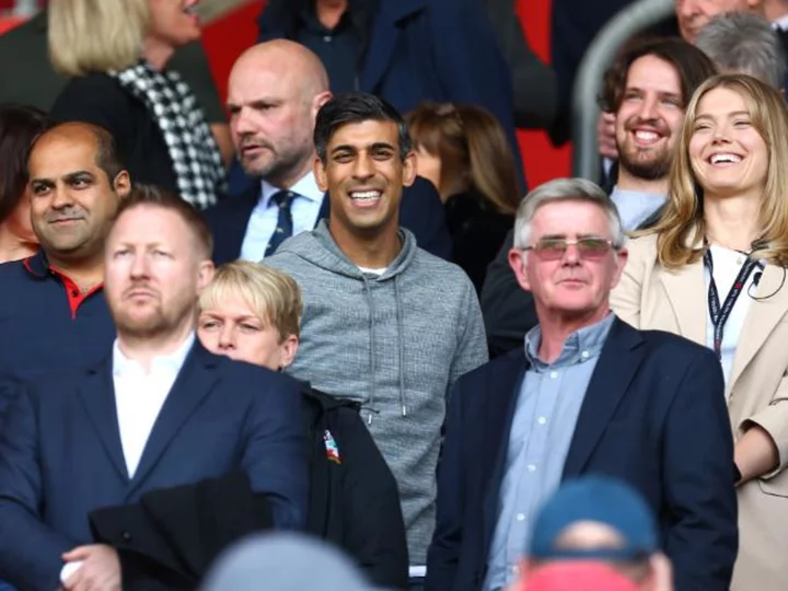 British Prime Minister suffers another blow as he watches his club Southampton get relegated from the Premier League