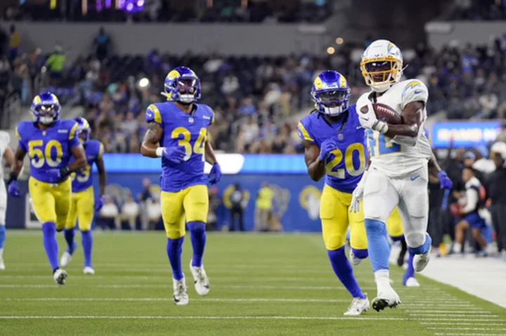 Undrafted rookie Elijah Dotson making a case for Chargers' roster spot after 2-TD game