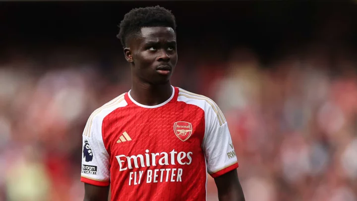 Mikel Arteta reveals Bukayo Saka's chances of facing Man City