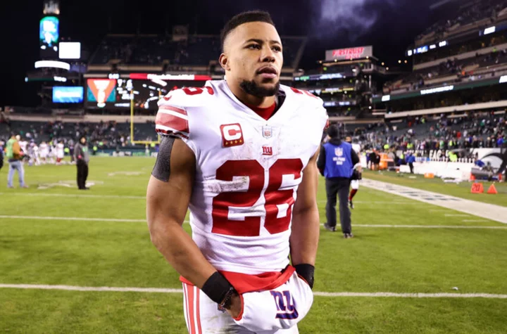 Saquon Barkley open to nuclear option on Giants contract negotiations
