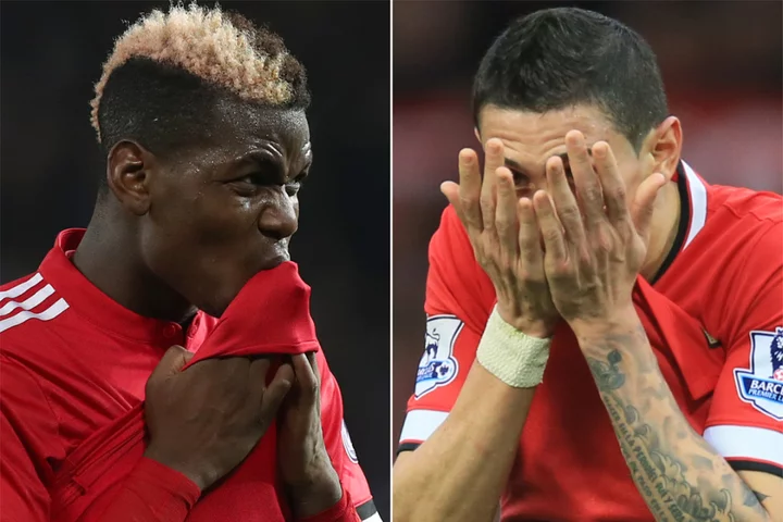 From Paul Pogba to Angel Di Maria – Manchester United’s recent flops