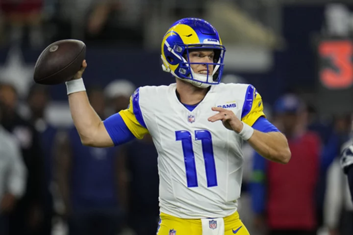 Rams QB Brett Rypien ready to start, but Matthew Stafford's status could go down to Sunday