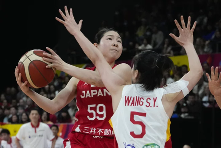 China ends Japan's long reign to win women's basketball Asia Cup title