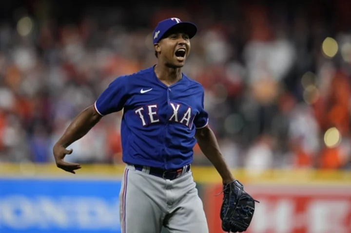 Montgomery shuts out Astros, Taveras homers as Rangers get 2-0 win in Game 1 of ALCS