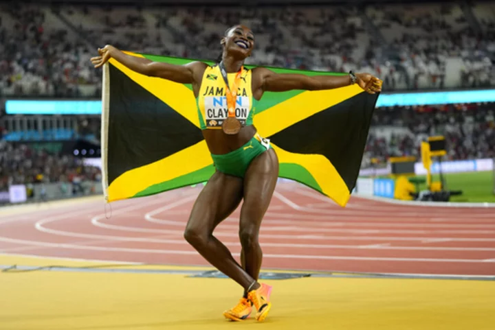 Jamaica rakes in medals at worlds, sending five athletes to the podium in one day