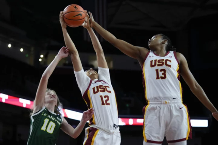 JuJu Watkins scores 35 points and No. 10 USC sinks Le Moyne 93-42