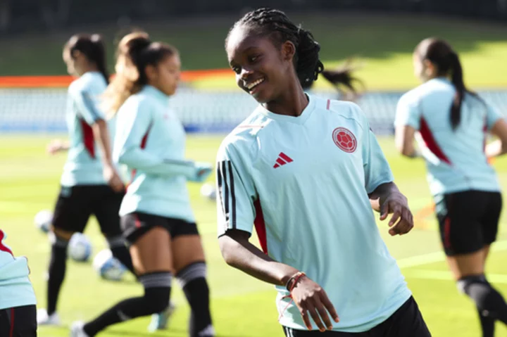 Colombia coach says Caicedo OK to play in Women's World Cup match despite fall at training