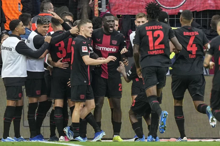 Boniface scores again and Leverkusen returns to top of Bundesliga with 3-0 win over Cologne